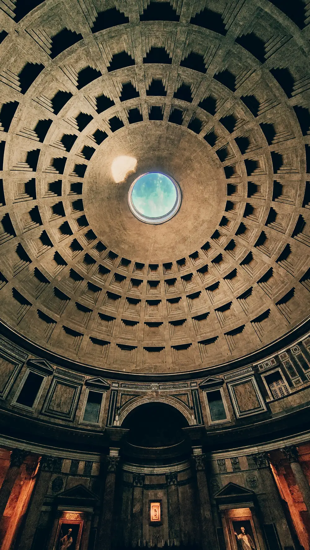 L'oculo del Pantheon, Roma